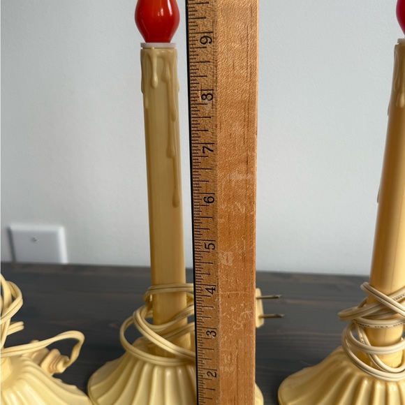 3 x vintage plastic electric 🕯️ candles 
1950’s - Picture 6 of 12
